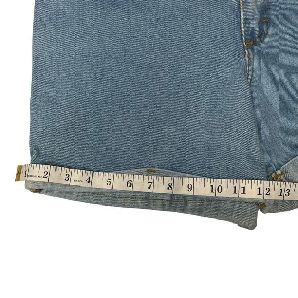 Vintage NO Boundaries High Waisted Denim Blue Jean Shorts Woman’s Size 11/12 - Picture 8 of 9